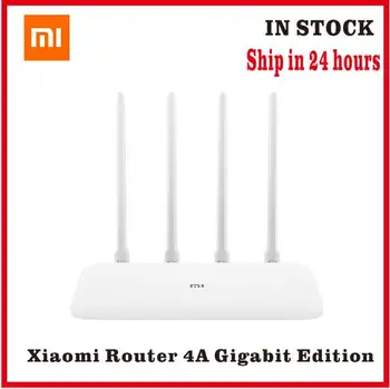 Xiaomi Mi Router 4A Gigabit Ediție 2.4 G 5GHz 1167Mbps Repetor WiFi de Mare Câștig De 4 Antene de Rețea Extender Casa Inteligentă de la Distanță