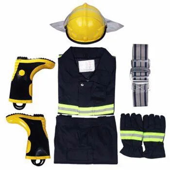 Fabrica de en-gros de înaltă calitate de salvare de incendiu de siguranță uniforme pompieri îmbrăcăminte de ignifugare rezistente la foc combinezonul