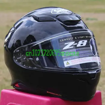 Fata complet Casca Motocicleta Z8 RF-1400 NXR 2 Negru Strălucitor Casca de Echitatie de Curse Motocross Motobike Casca ,Capacete