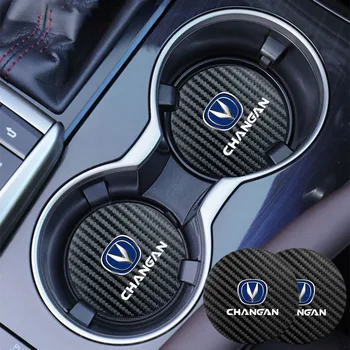 2 buc Logo-ul Auto Coaster Cana de Apa Mat Anti-Alunecare Pad Pentru BMW MINI Cooper Countryman Clubman F54 F55 R55 R56 R60 F59 F60 Accesorii