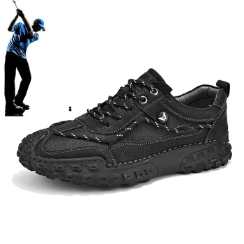 Barbati de Golf Profesionist și Pantofi de Sport de Moda Casual, Pantofi de Mers pe jos în aer liber de Fitness, Pantofi de Golf Dimensiune 38-46
