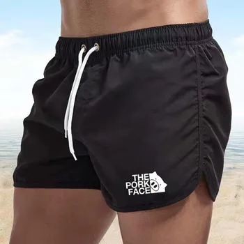 Barbati pantaloni Scurți de Plajă de Vară pentru Bărbați Costume de baie Sexy slip de baie pentru Bărbați pantaloni Scurți Mare Surf pantaloni Scurți pentru Bărbați pantaloni Scurți de Sport