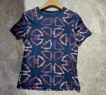 2023 noua moda din bumbac 100% tricouri print cu maneci scurte t shirt designer pentru femei