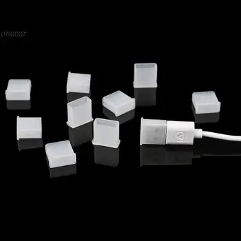 10buc Plastic USB de sex masculin anti-praf plug dop de capac de acoperire protector capace de Electronice de Consum Fierbinte de vânzare