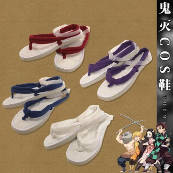 Demon Slayer:Kimetsu Nu Yaiba Cosplay Pantofi Bărbați Femei Anime Japonez Geta Saboți Sandale Papuci De Casă Kamado Tanjirou Nezuko Pentru Pantofi