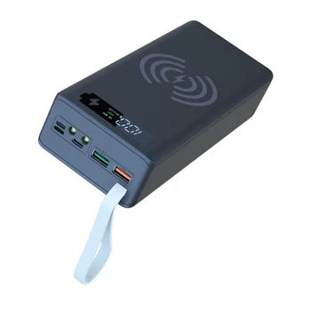 USB 16X18650 Baterie Banca Caz de Încărcare a Bateriei Cutii de Depozitare - cu LED-uri de Iluminat Detasabila pentru Smartphone-ul de Încărcare