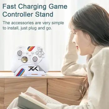 Încărcare rapidă Suport pentru Gamepad-uri Xbox Joc Elegant Controler Stand Dock pentru Xbox Seria S X Unul/una Slim/one X pentru Îmbunătățită