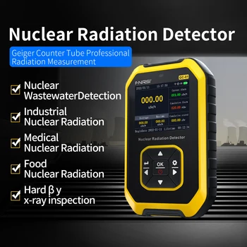 GC01 Geiger Radiații Nucleare Detector Profesional de Marmură Radiații de Ionizare Personal Doza de Alarmă Radioactive Tester