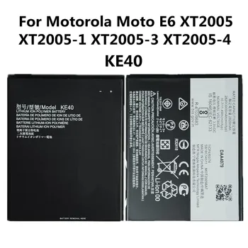 KE40 Noua Baterie de 3000mAh Pentru Motorola Moto E6 XT2005 XT2005-1/3/4 dus masaj de Înaltă Calitate KE40 telefon Mobil Baterie Reîncărcabilă Li-ion