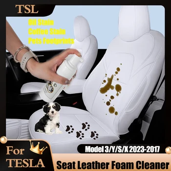ModelY 150ml Multi-Scop Foam Cleaner 2023 Tesla Model3 Scaun din Piele de Suprafață Interior Auto Spălare de Întreținere Modele de Pulverizare