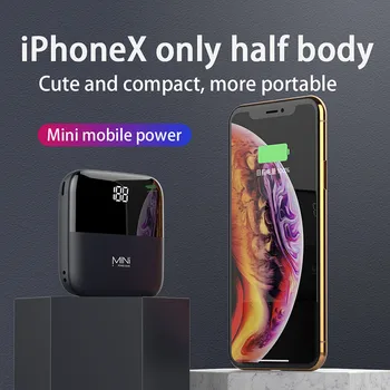 Portabil Mini Power Bank 20000mAh Pentru iPhone14 Pro PowerBank Extern Încărcător de Baterie Pentru Xiaomi Samsung Huawei Încărcare Rapidă