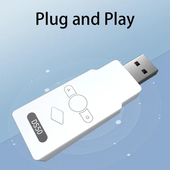 Joc Wireless Controller de Consolă Converter compatibil Bluetooth Adaptor de Divertisment Portabil de Gaming Receiver-Negru