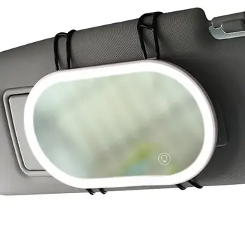 Masina Oglindă Reîncărcabilă Ecran Tactil Machiaj De Călătorie Oglinda Interior Auto Oglinzi Auto Parasolar Oglindă Cu Touch