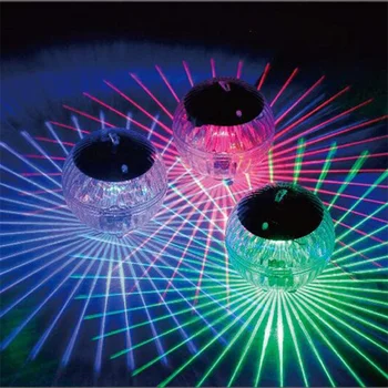 Solare Plutitoare de Lumină LED, rezistent la apa Piscina Lampa masina de Lumini pentru Fantana Rezervor de Pește Iaz de Schimbare a Culorii Decoratiuni de Gradina