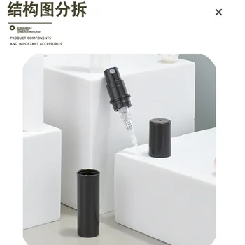 YUXI Yuxi YUXI2ml3ml5ml de înaltă calitate baioneta de plastic parfum de îmbuteliere convenabil eșantion tub de spray sticlă goală.