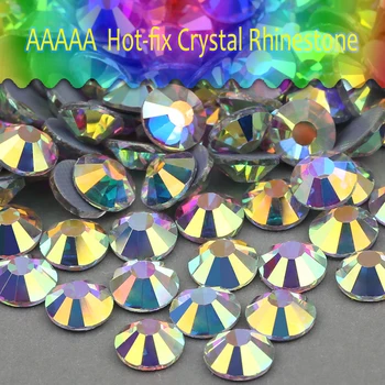 AAAAA Aderență Puternică de Cristal Remediere rapidă Cristale FlatBack Fier pe Pietre Strass pentru DIY Haine Tesatura Decoratiuni Super Clar