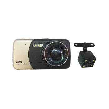 DVR auto 4Inch Dual Lens Camera Auto DVR camera Video Full HD 1080P Viziune de Noapte Dash Cam Parcare Recorder Video Registrator