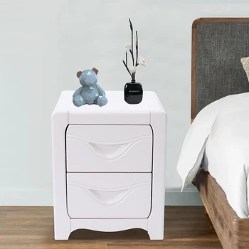 Nordic Noptiera Dormitor Modern Alb Minimalist Noptieră Depozitare Drăguț Unic De Mobilier In Miniatura