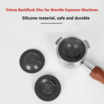 2 buc Espresso de Curățare Disc pentru a Selecta Breville Espresso inversă de purjare de Curățare Disc Masini Compatibil cu Tablete de Curățare 54mm