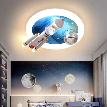 Nordic acasă decorare salon băiat dormitor decor smart led lampa pentru camera estompat lumina Plafon lamparas iluminat interior