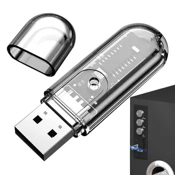 Adaptor USB Aux Dispozitive Audio Portabile de Siguranță USB 5.3 Receptor de Mare Viteză Muzica In masina Recepție Adaptor Multifuncțional Și