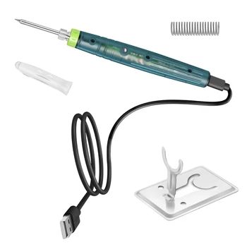 Instrumente de lipit ciocan de Lipit Set 160*19.8 mm Electrice de Încălzire Instrumente Cu Indicator Led Lumină Cu Suport de Metal