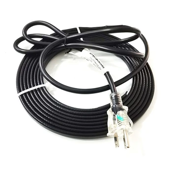 Conducta de Cablu de Încălzire, De 12 Metri 25W Căldură Banda pentru Tevi cu Built-in Termostat, Protejează Conducta De Congelare, 120V Plug SUA