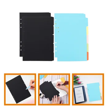 Notepad Markeri Notebook Consumabile Detasabila Separatoare Biblioraft Fișier Index File de Hârtie Perforate volante Pagina Tag