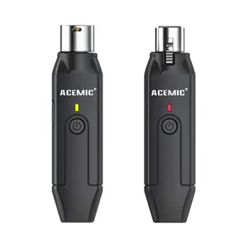 ACEMIC G6 Dinamic wireless sistem de microfon wireless de 2,4 GHz banda de frecvență de înaltă calitate audio, rata de eșantionare 24 bit/48kHz
