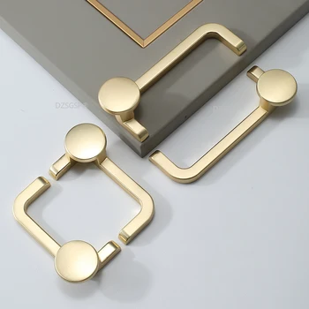 Asociat cu Luxul Modern, Simplu de Cabinet Baie de Cabinet Mâner de Ușă Nouă de Aur, Dulap Mâner de Ușă Sertar sertar trage