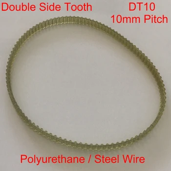 DT10-840 Partea Dublu Dinte 30mm Latime 10mm Poliuretan Sârmă de Oțel Sincron al Curelei de Distribuție