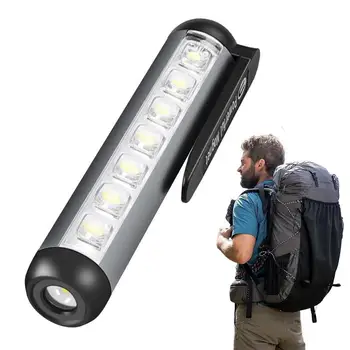 Portabil LED Reîncărcabilă Lanterna Magnetica IP65 Lanterne de Camping lanterna Lanterna Stilou la Îndemână LED Pentru Citirea Camping Drumetii