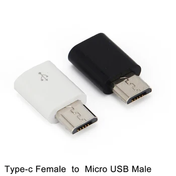 Nou 1 buc Tip C de sex Feminin La Micro USB de sex Masculin Adaptor Convertor Conector pentru Samsung huawei, xiaomi