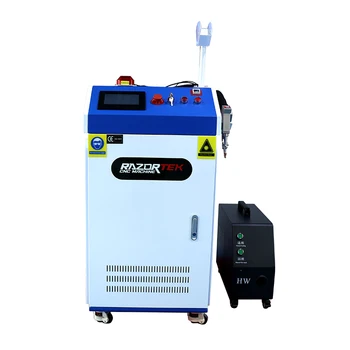 Raycus generator laser Hanwei sistem 3 în 1 portabile cu laser fibra de sudare și de tăiere mașină de preț