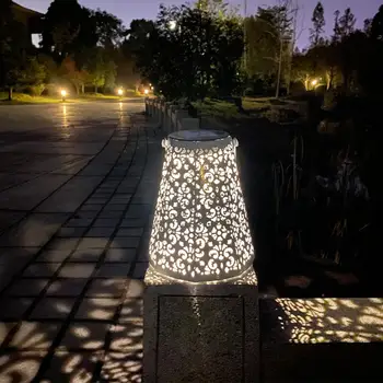 LED-uri cu Acumulator Lampă de Masă USB Touch Dimmer Lampă Lampă în aer liber Fier Portabil Lumina de Noapte LED Peisaj Felinar Pentru Exterior
