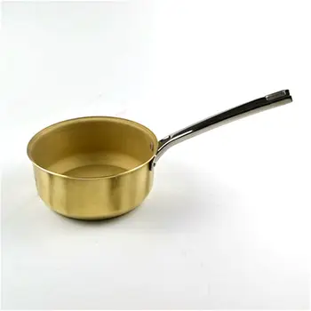 Cupru pur Mici de Lapte Oală Singur Mâner de Alamă Oală Mică Oală de Gătit de uz Casnic Mini wok