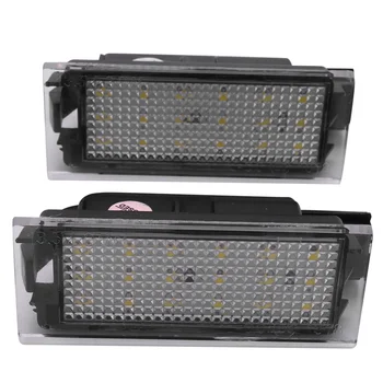 2 buc LED-uri Auto Numărul de Înmatriculare Lumina Pentru 2 2 3 Master