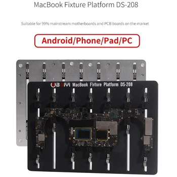 BAIYI DS-208 PCB Prindere Placa de baza Lipit Platformă pentru Macbook Telefon Android Piese de Schimb Chip Suport de Fixare, Instrumentul de Reparare