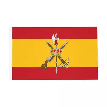 Spaniolă Legiunea Steagul Interioară în aer liber Banner Poliester Spania Decor se Estompeze Dovada 60x90 90x150cm Steaguri