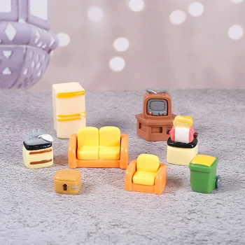 Minunat Mini Mobilier Ornamente Creative Rășină Acasă Viața de zi cu Zi DIY de Amenajare a teritoriului Decor Miniaturi, Figurine Accesorii Ambarcațiuni