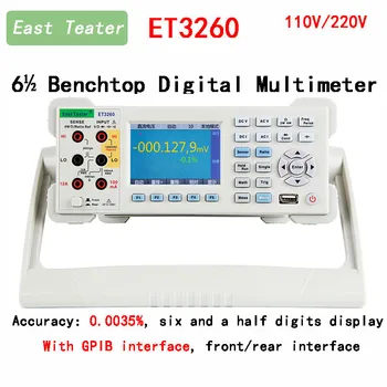 ET3260 Staționare Multimetru Digital 6½ Pic de Precizie Automata Capete de acuzare de Înaltă Precizie Multimetru Digital Tester Electronice Metru