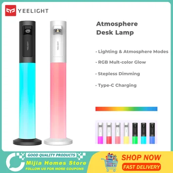 Yeelight Reîncărcabilă Atmosfera Lampă de Masă RGB Esports Calculator Desktop Decor de Protecție a Ochilor Lampă în aer liber Respirație Lumina