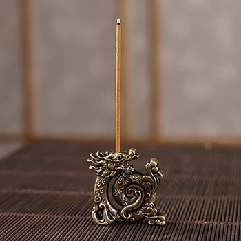 Creative Aliaj Dragon Tămâie Stick Arzător De Tămâie Titularul Ceainărie Meditație Biroul De Acasă Lucky Decor Zen Ornament Partid Cadou