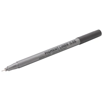 G5AA 1X Negru Bine o Linie de Creion rezistent la apa de Scris, Marker Schiță de Artă Pixuri 0,05 mm