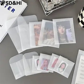 Semi-transparent Acid Sulfuric Plicuri de Hârtie Pentru DIY carte Poștală de Stocare Card Invitatie de Nunta Cadou de Ambalare Ambalare Bijuterii