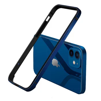 Ultra nou Cadru Metalic Subțire Pentru iPhone 15 Pro Silicon Aluminiu Cazul Barei de protecție iPhone 15 Pro Max iPhone15 Plus Capac rezistent la Șocuri