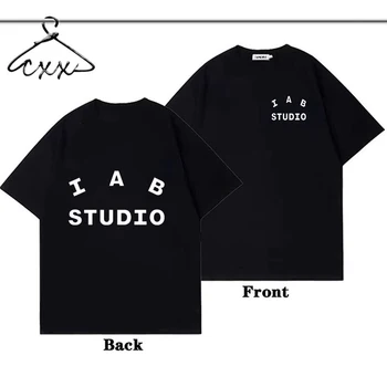 Moda coreeană Brand de Tricouri pentru Bărbați, Băieți/Fete din Bumbac Tricouri Scrisoare de Imprimare Streetwear Femei T-shirt de Sus Teuri Transport Gratuit