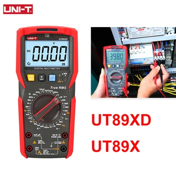UNITATEA UT89XD UT89X True RMS Multimetru Digital Profesional Electrice Tester NCV Diodă Temperatura Triodă Capacitate Metru
