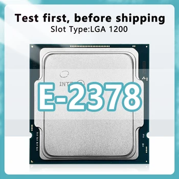 Xeon E Procesor E-2378 PROCESOR 2.6 GHz, 16MB 65W 8 Nuclee 16 Fir procesor LGA1200 pentru placa de baza server C256 chipset E2378 CPU