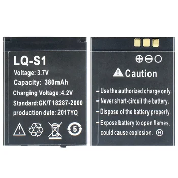 Baterie de ceas LQ-S1 380mAh pentru Ceas Inteligent de Moda Metru QW09 DZ09 W8 A1 V8 X6 Înlocuire Batteria